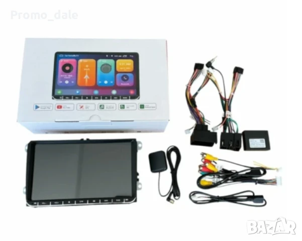 Мултимедия навигация 9″ Android 15, 4GB RAM, 64GB ROM за Volkswagen, снимка 2 - Аксесоари и консумативи - 51227053