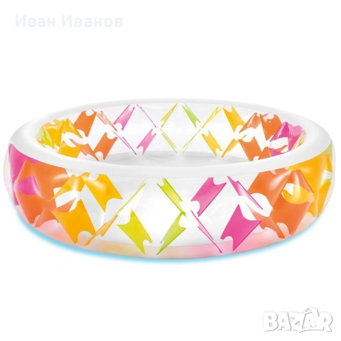 Надуваем басейн - 2.29м х 56см - Intex