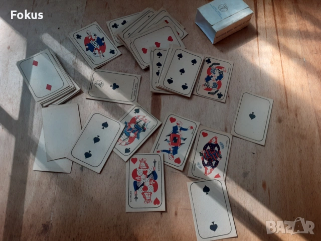 Стари мини колекционерски карти за игра TRIBOULET MONACO, снимка 6 - Антикварни и старинни предмети - 53275503