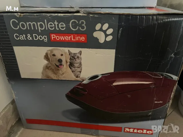 Прахосмукачка Miele Complete C3 Cat&Dog PowerLine Tayberry red , снимка 2 - Прахосмукачки - 48393253