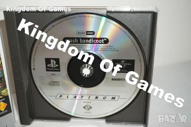 Игра за PS1 Crash Bandicoot Platinum ТЕСТВАНА И РАБОТЕЩА, снимка 9 - Игри за PlayStation - 50094076
