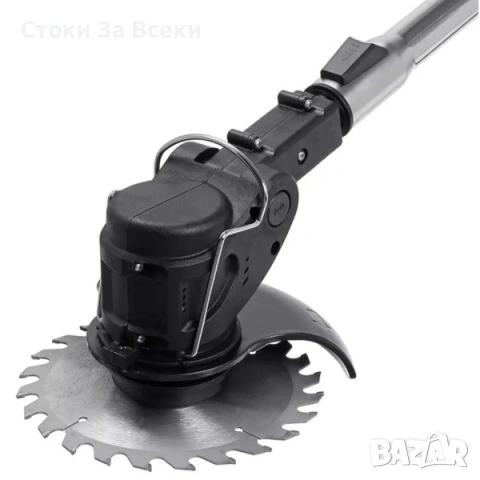 Акумулаторен тример за трева XXL с 2 батерии, снимка 11 - Градинска техника - 53833003