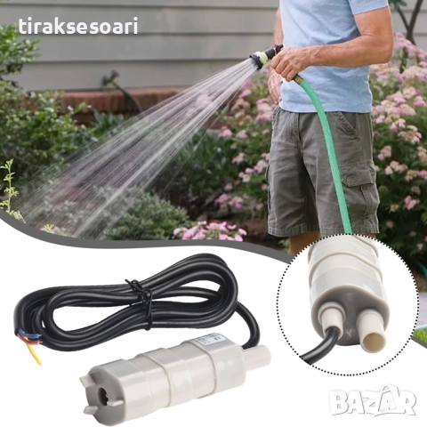 Потопяема помпа JT-500 12V 10 л мин електрическа водна помпа за каравана лодка кемпер резервоар, снимка 4 - Други инструменти - 52470271