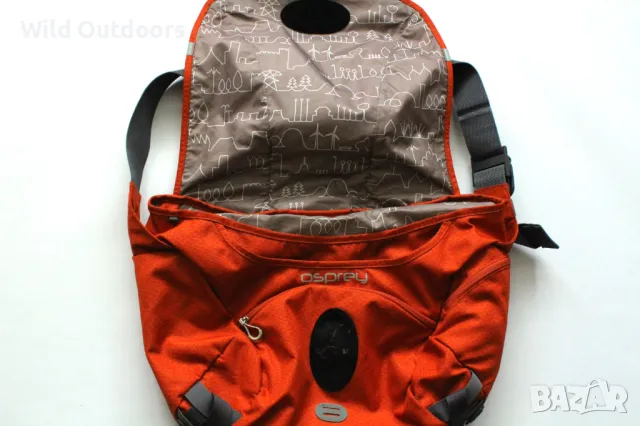 OSPREY Flap jack Courier - мъжка чанта за лаптоп, раница, снимка 4 - Раници - 49292627