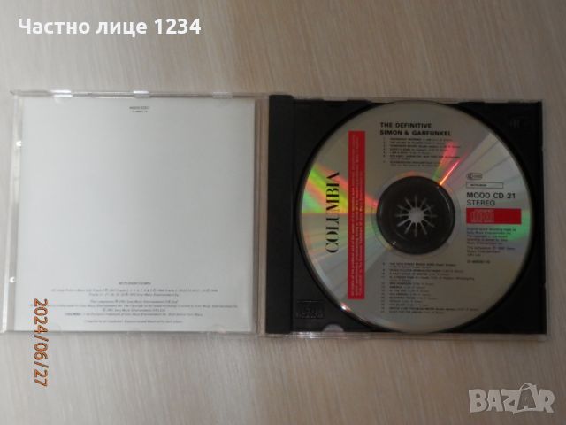 Simon & Garfunkel - The Definitive Simon and Garfunkel - 1991 , снимка 3 - CD дискове - 46458800