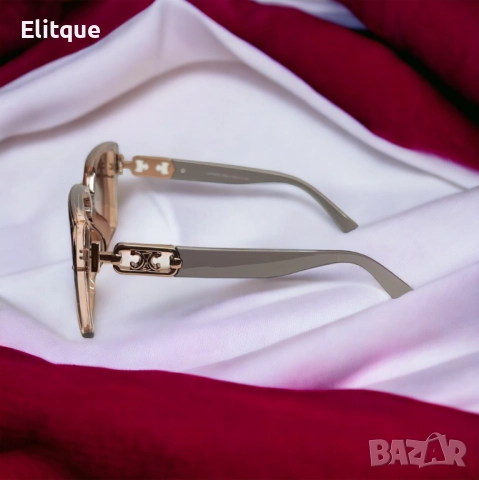 Модерни дамски слънчеви очила Super Golden Sun - луксозен дизайн YJZ111/YJZ112, снимка 8 - Слънчеви и диоптрични очила - 52889082