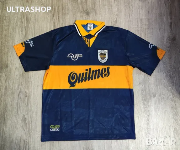 Boca Juniors 1995-96 Home Kitsize 46 Футболна фланелка , снимка 1