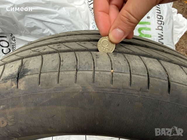 Продавам 4 летни гуми Michelin Primacy 4 215/60/17, снимка 3 - Гуми и джанти - 52437063