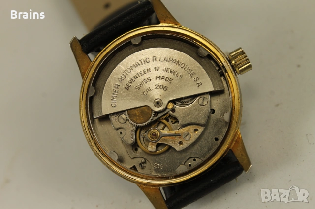 1960's CIMIER Automatic cal. 206 17 Jewels Swiss, снимка 8 - Мъжки - 53020465
