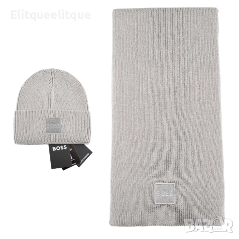 комплект шапка и шал ami celine , снимка 3 - Шапки - 52199859