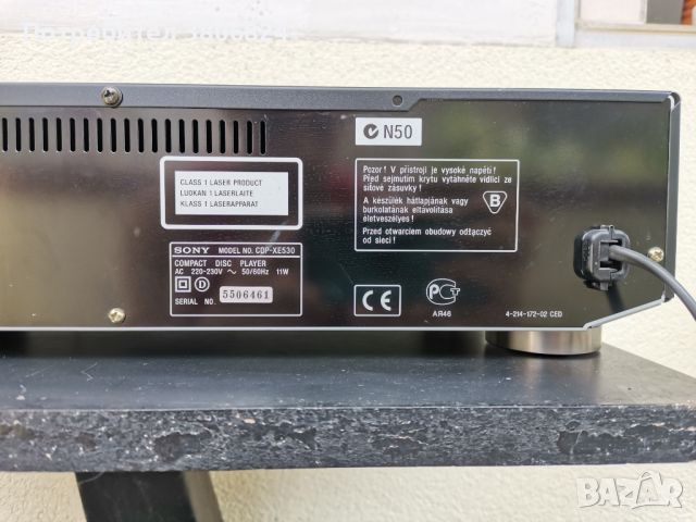 CD player Sony Cdp-Xe530, снимка 6 - Аудиосистеми - 46790657