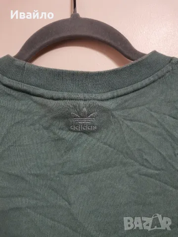 Adidas x Pharrell Williams Basics T-Shirt 'Hazy Emerald' 

, снимка 4 - Тениски - 47011349