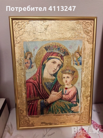Икони изработени с декупаж, снимка 7 - Икони - 51924786