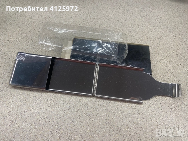 Метална неизползвана запалка с табакера