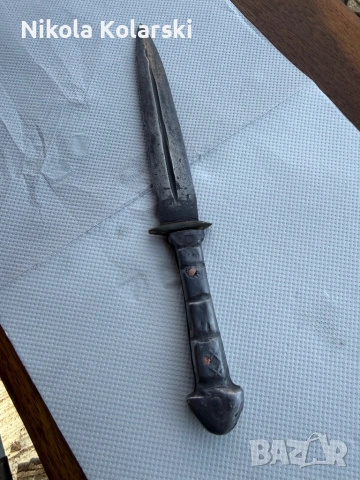 Автентична ергенска габровска кама, снимка 3 - Антикварни и старинни предмети - 53605831