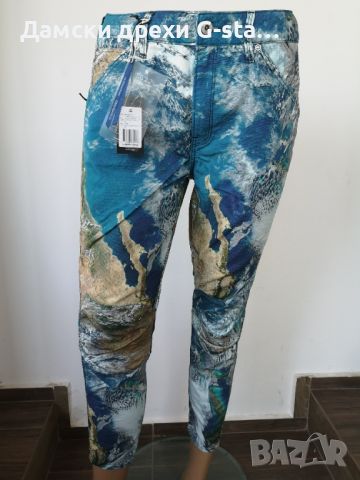Дамски панталон G-Star RAW® 5622 3D MID BOYFRIEND COJ WMN DK SPA/LIQUID PINK AO, размер W26;27 /270/, снимка 1 - Панталони - 46351963