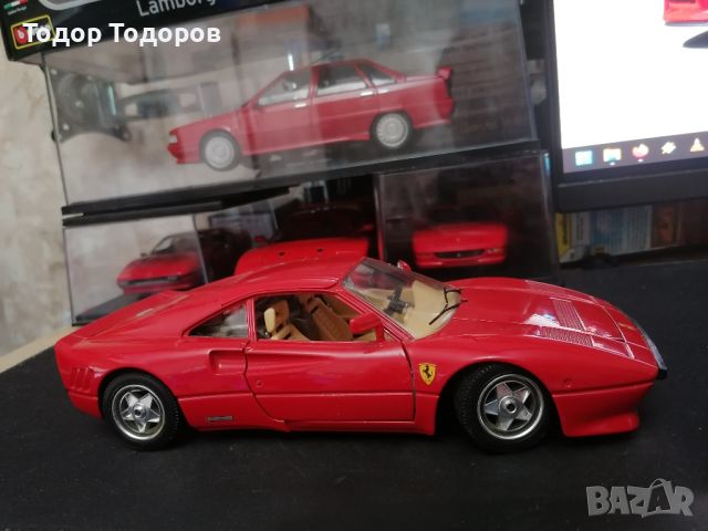 Колекционерски модел Ferrari - 288 GTO Bburago 1/18, снимка 2 - Колекции - 46351599