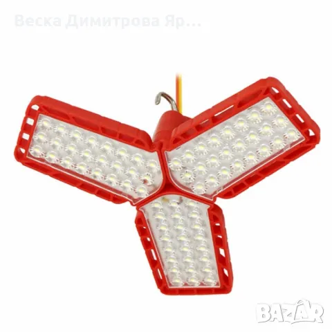 LED лампа 12V със щипки – мобилно и мощно осветление, снимка 2 - Лед осветление - 49455495