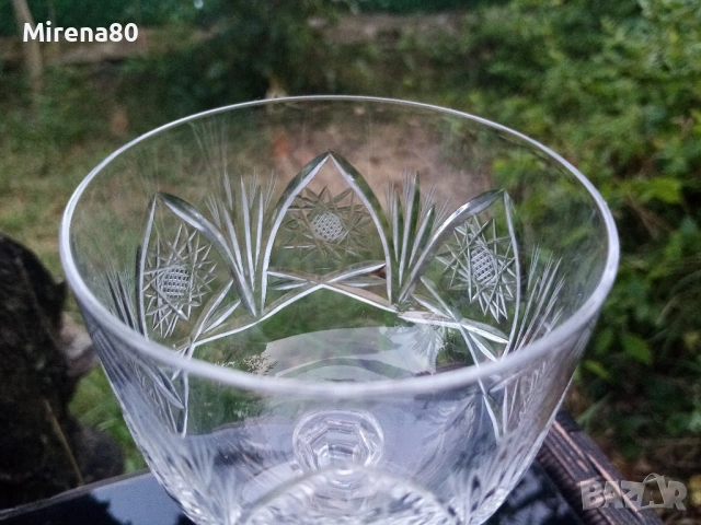 Кристален сервиз за вино - Сливен, снимка 5 - Сервизи - 53343108