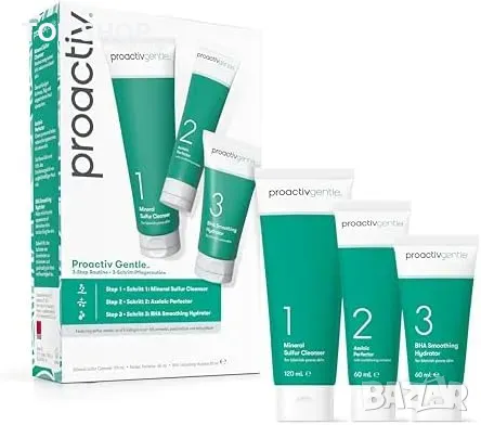 Нов Proactiv 3-Step грижа за чувствителна кожа лице, комплект 60 дни, снимка 3 - Козметика за лице - 49658069