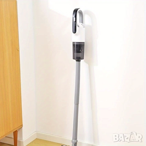 Безжична Вертикална Прахосмукачка 2 в 1 с Моп SENBOWE Lingo, 3в1, 19KPa, 110W, бяла, 70 мин Работа!, снимка 12 - Прахосмукачки - 53762523