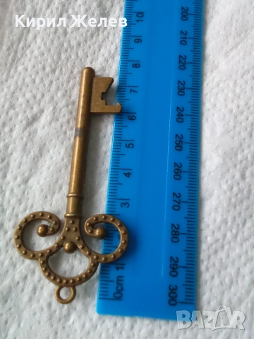 Стар рядък ключ за врата 51793, снимка 5 - Антикварни и старинни предмети - 53217483