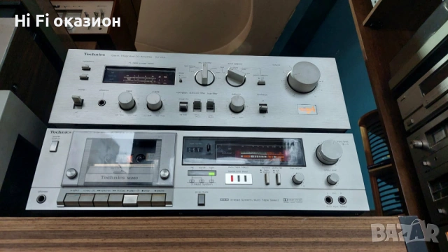Set Усилвател Technics SU-V4A  NewClass A * ДекTechniks RS-M263 , снимка 3 - Ресийвъри, усилватели, смесителни пултове - 53504970