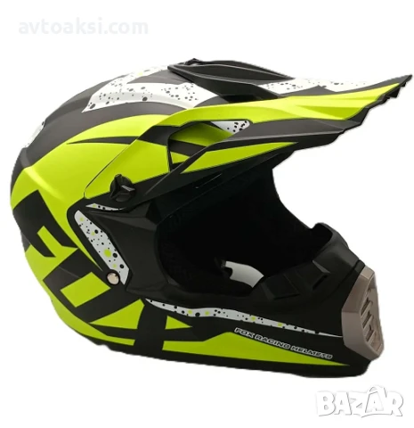 Каска Крос Мотор/Скутер/Бъги/Вело/АТВ FOX-7166, снимка 3 - Аксесоари и консумативи - 51142538