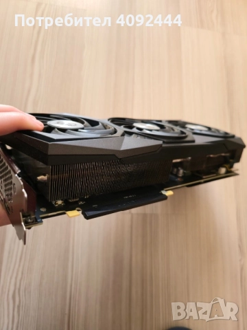 Видео карта MSI GeForce RTX 3080 Gaming Z Trio 10gb, снимка 4 - Видеокарти - 52747406