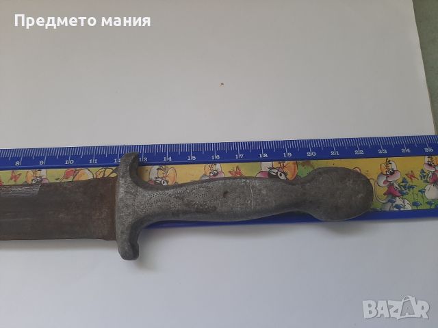 Стар български нож кама, снимка 4 - Ножове - 46441151