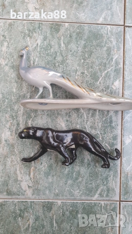 Порцеланов Паун и Пума Фигури 2 броя