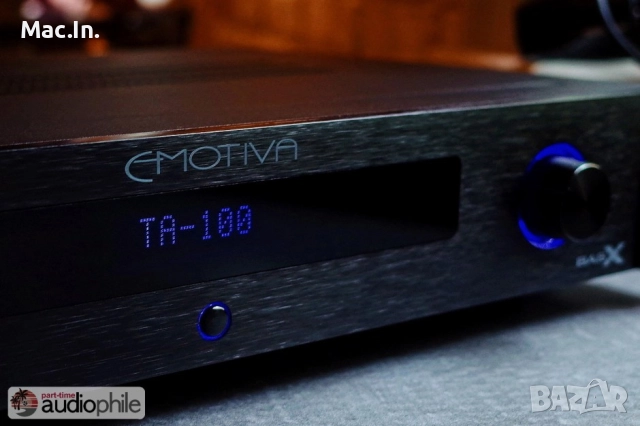 УСИЛВАТЕЛE EMOTIVA TA-100 basX, снимка 2 - Ресийвъри, усилватели, смесителни пултове - 52353958