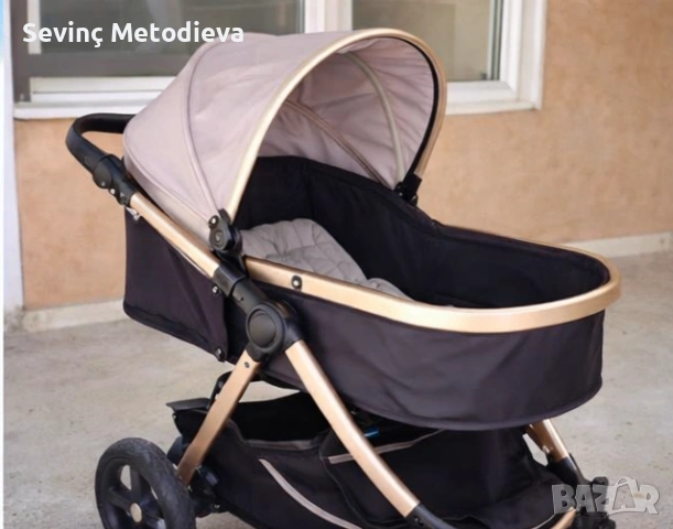 Бебешка количка 3в1 , снимка 3 - Детски колички - 53595959