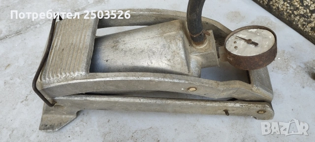 Стара крачна помпа, снимка 2 - Антикварни и старинни предмети - 54104896