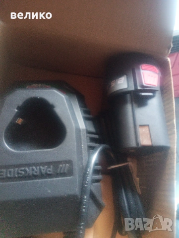 Батерия със зарядно раRkside., снимка 3 - Други инструменти - 53614450