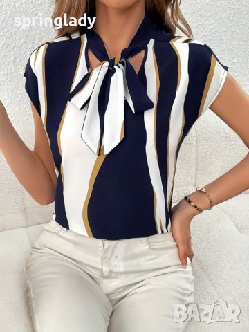 Елегантна дамска блуза, снимка 1 - Ризи - 45074410