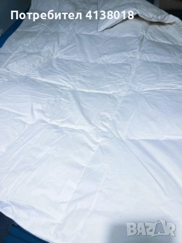 Продавам 2 бр. нови единични завивки с пух от мускусна патица , снимка 4 - Олекотени завивки и одеяла - 53774030