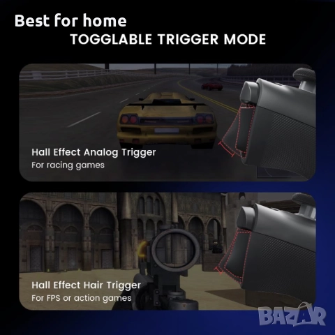 GameSir G8 Plus универсален контролер висок клас, снимка 4 - Аксесоари - 52901545