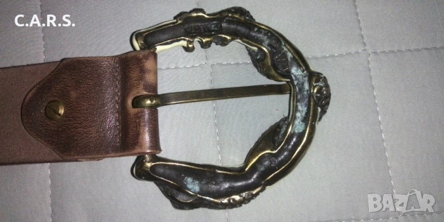 Кожен колан Rino Leather - Made in Italy, снимка 6 - Колани - 52936326