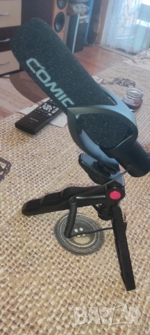 Микрофон Comica CVM-V30 PRO Shotgun, черен