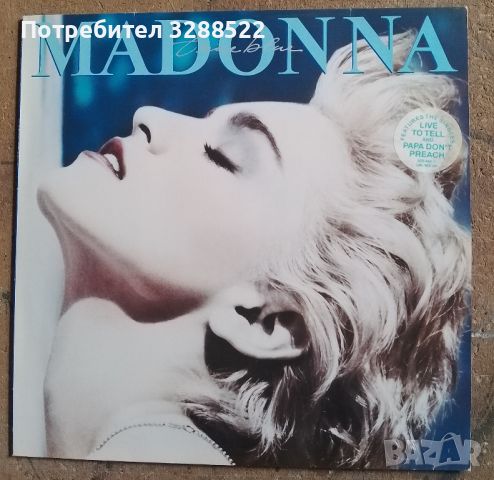 Madonna  True Blue., снимка 2 - Грамофонни плочи - 45356619