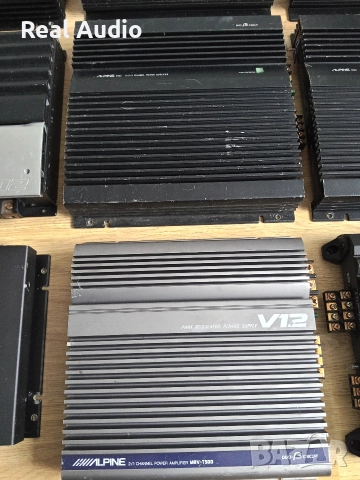 Лот 2 усилватели Alpine усилвател , снимка 6 - Аксесоари и консумативи - 52801978