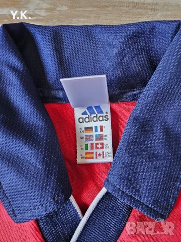 Оригинална тениска Adidas x F.C. Bayern Munchen / Season 99-01 (Home), снимка 4 - Детски тениски и потници - 50518837
