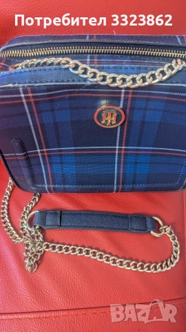Дамска оригинална чанта Tommy Hilfiger , снимка 4 - Чанти - 53028241