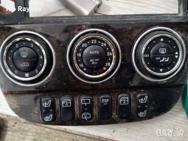 панел за климатроник на Mercedes ML W163 , A 163 820 25 89, снимка 2 - Части - 50211667