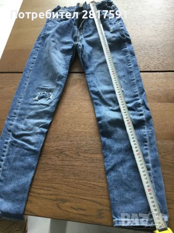 Детски дънки Zara, размер 13-14, 164 см, снимка 1 - Детски панталони и дънки - 45995648