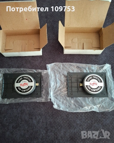 Titanium Dome Tweeters RSQ810 , снимка 4 - Тонколони - 54076544