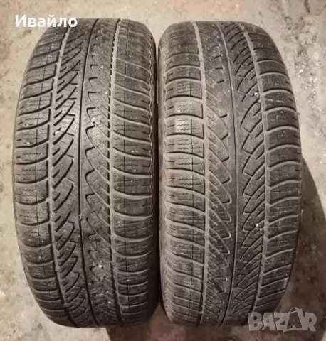 Продавам 2 броя зимни гуми 215.60.17 Goodyear Ultragrip , снимка 1 - Гуми и джанти - 48612684