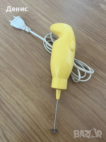 Мини миксер за фрапе жълт цвят, снимка 7 - Миксери - 51555669