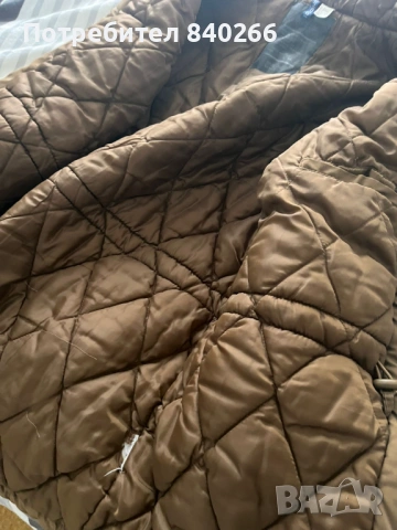 Мъжка кафява парка HM, снимка 3 - Якета - 53273732